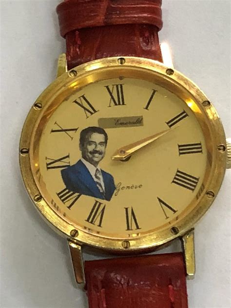 saddam hussein watches.